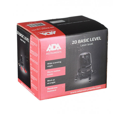 Уровень лазерный Ada 2D Basic Level (А00239)