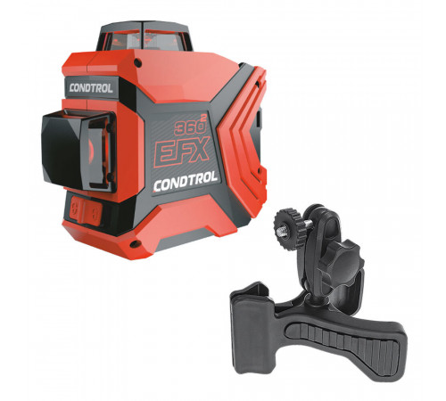Уровень лазерный Condtrol EFX360-2 (1-5-221) с держателем Krab Condtrol new Уровень лазерный Condtrol EFX360-2 (1-5-221) с держателем Krab Condtrol new