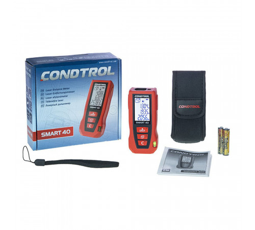 Дальномер лазерный Condtrol Smart 40 40 м (1-4-097) Дальномер лазерный Condtrol Smart 40 40 м (1-4-097)