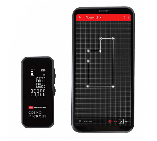 Дальномер лазерный Ada Cosmo Micro 25 м (А00670) Дальномер лазерный Ada Cosmo Micro 25 м (А00670)