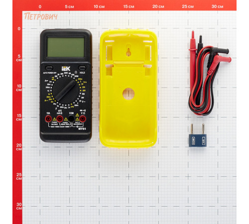Мультиметр портативный IEK Professional MY61 (TMD-5S-061) Мультиметр портативный IEK Professional MY61 (TMD-5S-061)
