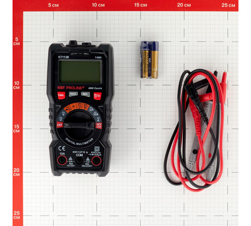 Мультиметр портативный КВТ ProLine KT 113B (79125) Мультиметр портативный КВТ ProLine KT 113B (79125)