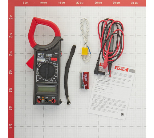 Клещи токовые EKF Expert M266C (In-180702-pc266C) Клещи токовые EKF Expert M266C (In-180702-pc266C)