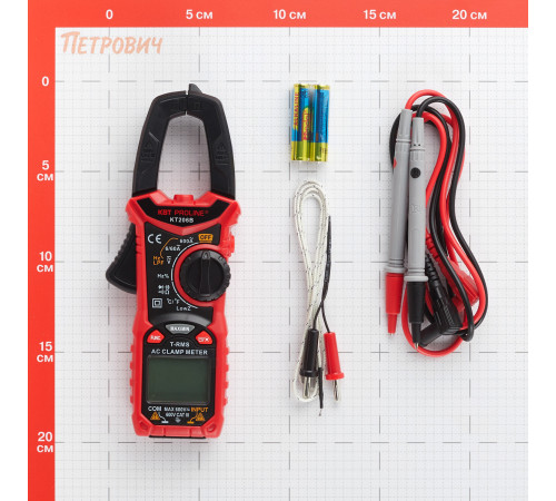 Клещи токовые КВТ ProLine KT 206B (79130) Клещи токовые КВТ ProLine KT 206B (79130)