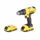 Дрель-шуруповерт аккумуляторная DeWalt 18 В 2 Ач Li-Ion 2 АКБ и ЗУ (DCD771D2-QW)