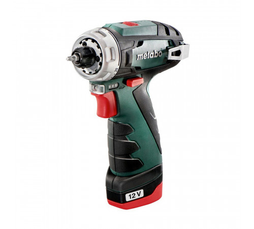 Дрель-шуруповерт аккумуляторная Metabo PowerMaxx BS Basic 12 В 2 Ач Li-Ion 2 АКБ и ЗУ (600984500) Дрель-шуруповерт аккумуляторная Metabo PowerMaxx BS Basic 12 В 2 Ач Li-Ion 2 АКБ и ЗУ (600984500)