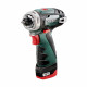 Дрель-шуруповерт аккумуляторная Metabo PowerMaxx BS Basic 12 В 2 Ач Li-Ion 2 АКБ и ЗУ (600984500)