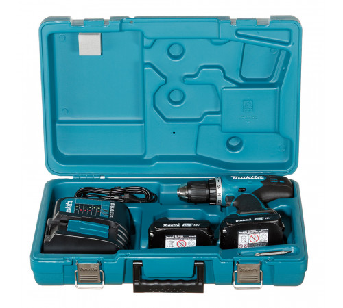Дрель-шуруповерт аккумуляторная Makita LXT DDF453SYE 18 В 1,5 Ач Li-Ion 2 АКБ и ЗУ Дрель-шуруповерт аккумуляторная Makita LXT DDF453SYE 18 В 1,5 Ач Li-Ion 2 АКБ и ЗУ