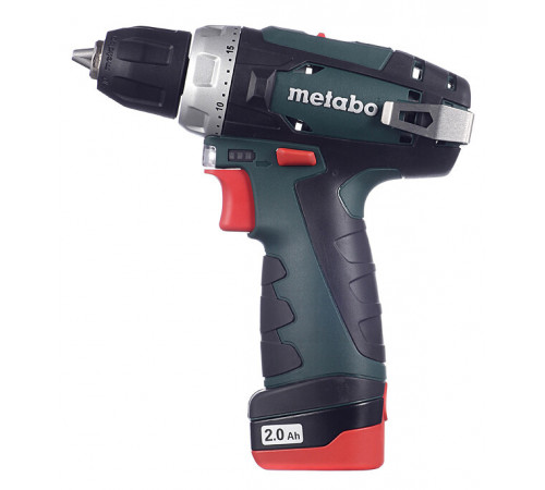 Дрель-шуруповерт аккумуляторная Metabo PowerMaxx BS 12 В 2 Ач Li-Ion 2 АКБ и ЗУ (600080500) Дрель-шуруповерт аккумуляторная Metabo PowerMaxx BS 12 В 2 Ач Li-Ion 2 АКБ и ЗУ (600080500)