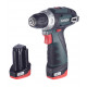 Дрель-шуруповерт аккумуляторная Metabo PowerMaxx BS 12 В 2 Ач Li-Ion 2 АКБ и ЗУ (600080500)