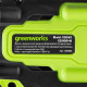 Дрель-шуруповерт ударная аккумуляторная бесщеточная Greenworks GD24DD140 24 В без АКБ и ЗУ (3707607)