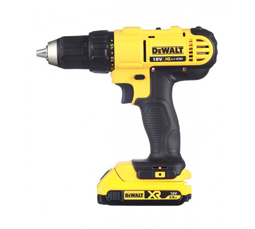 Дрель-шуруповерт аккумуляторная DeWalt 18 В 2 Ач Li-Ion 2 АКБ и ЗУ (DCD771D2-QW) Дрель-шуруповерт аккумуляторная DeWalt 18 В 2 Ач Li-Ion 2 АКБ и ЗУ (DCD771D2-QW)
