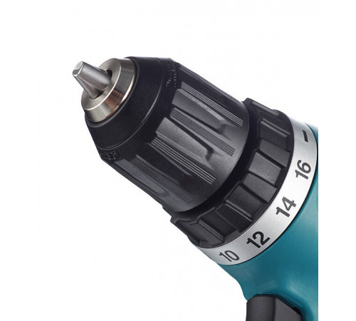 Дрель-шуруповерт аккумуляторная Makita DF347DWE 14,4 В 1,5 Ач Li-Ion 2 АКБ и ЗУ Дрель-шуруповерт аккумуляторная Makita DF347DWE 14,4 В 1,5 Ач Li-Ion 2 АКБ и ЗУ