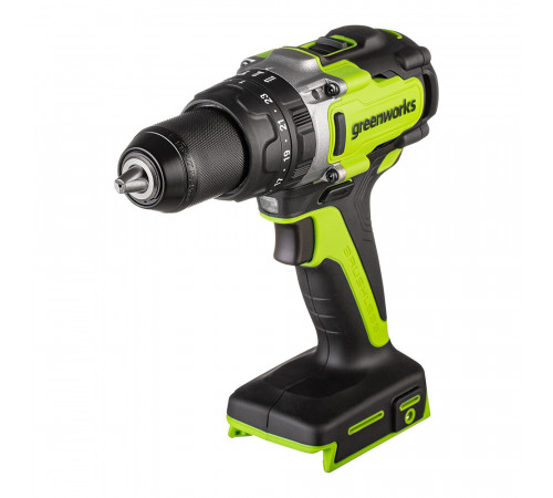 Дрель-шуруповерт ударная аккумуляторная бесщеточная Greenworks GD24DD140 24 В без АКБ и ЗУ (3707607) Дрель-шуруповерт ударная аккумуляторная бесщеточная Greenworks GD24DD140 24 В без АКБ и ЗУ (3707607)