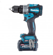 Дрель-шуруповерт аккумуляторная бесщеточная Makita XGT 40 В 2,5 Ач Li-Ion 2 АКБ и ЗУ (HP001GD201)