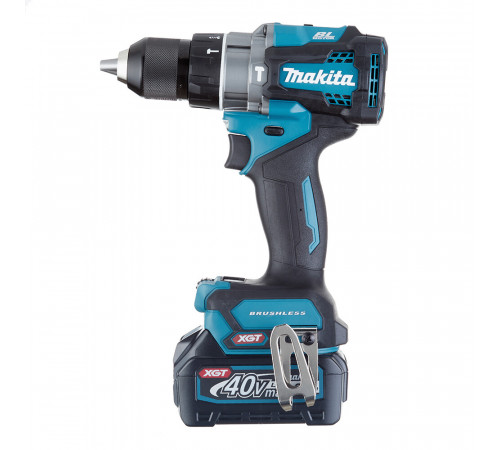 Дрель-шуруповерт аккумуляторная бесщеточная Makita XGT 40 В 2,5 Ач Li-Ion 2 АКБ и ЗУ (HP001GD201) Дрель-шуруповерт аккумуляторная бесщеточная Makita XGT 40 В 2,5 Ач Li-Ion 2 АКБ и ЗУ (HP001GD201)