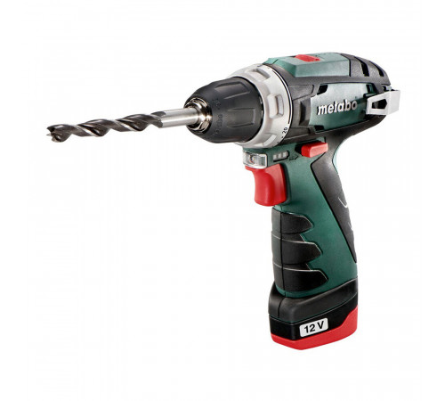 Дрель-шуруповерт аккумуляторная Metabo PowerMaxx BS Basic 12 В 2 Ач Li-Ion 2 АКБ и ЗУ (600984500) Дрель-шуруповерт аккумуляторная Metabo PowerMaxx BS Basic 12 В 2 Ач Li-Ion 2 АКБ и ЗУ (600984500)