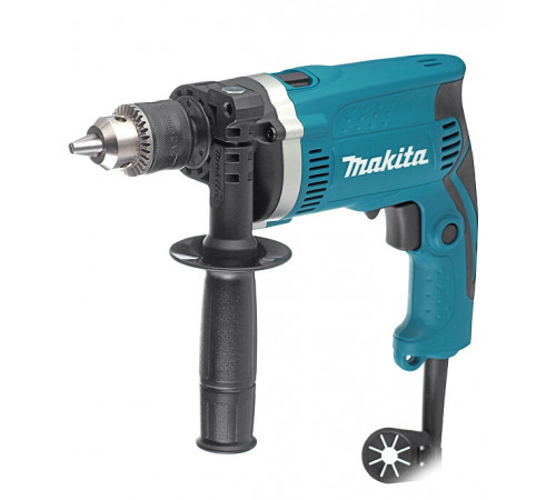 Дрель сетевая ударная Makita HP1630 710 Вт ключевой патрон