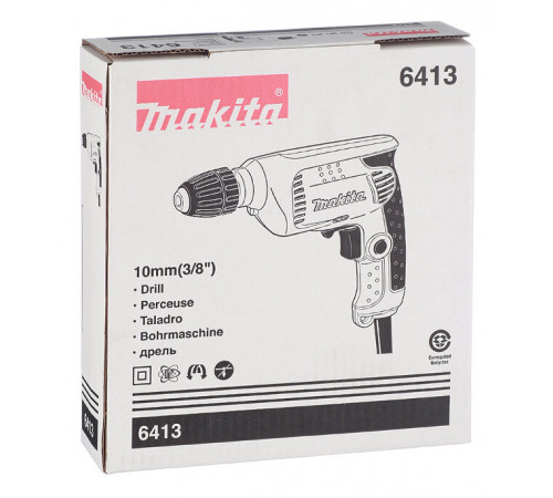 Дрель сетевая Makita 6413 450 Вт быстрозажимной патрон Дрель сетевая Makita 6413 450 Вт быстрозажимной патрон
