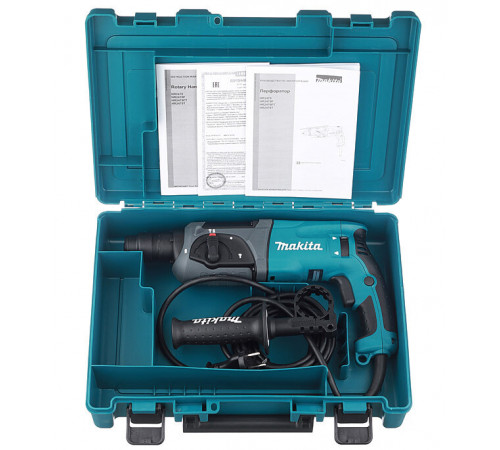 Перфоратор электрический Makita HR2470 780 Вт 2,4 Дж SDS-plus Перфоратор электрический Makita HR2470 780 Вт 2,4 Дж SDS-plus