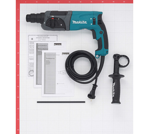 Перфоратор электрический Makita HR2470 780 Вт 2,4 Дж SDS-plus Перфоратор электрический Makita HR2470 780 Вт 2,4 Дж SDS-plus