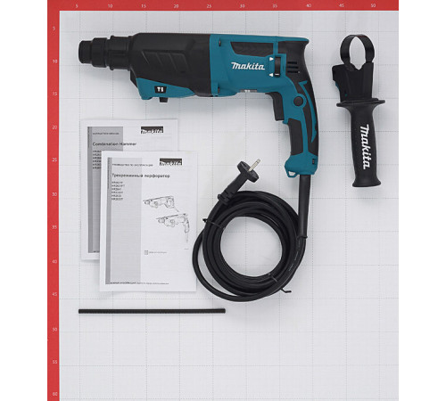 Перфоратор электрический Makita HR2630 800 Вт 2,9 Дж SDS-plus Перфоратор электрический Makita HR2630 800 Вт 2,9 Дж SDS-plus