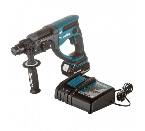Перфоратор аккумуляторный Makita DHR202RF 18 В 1,9 Дж 3Ач SDS-plus Перфоратор аккумуляторный Makita DHR202RF 18 В 1,9 Дж 3Ач SDS-plus