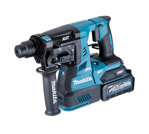 Перфоратор аккумуляторный Makita 40 В 2,8 Дж 2х4Ач Li-Ion SDS-plus 2 АКБ и ЗУ (HR001GM201) Перфоратор аккумуляторный Makita 40 В 2,8 Дж 2х4Ач Li-Ion SDS-plus 2 АКБ и ЗУ (HR001GM201)