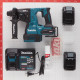 Перфоратор аккумуляторный Makita 40 В 2,8 Дж 2х4Ач Li-Ion SDS-plus 2 АКБ и ЗУ (HR001GM201)