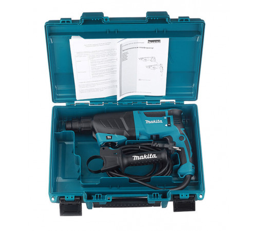 Перфоратор электрический Makita HR2630 800 Вт 2,9 Дж SDS-plus Перфоратор электрический Makita HR2630 800 Вт 2,9 Дж SDS-plus
