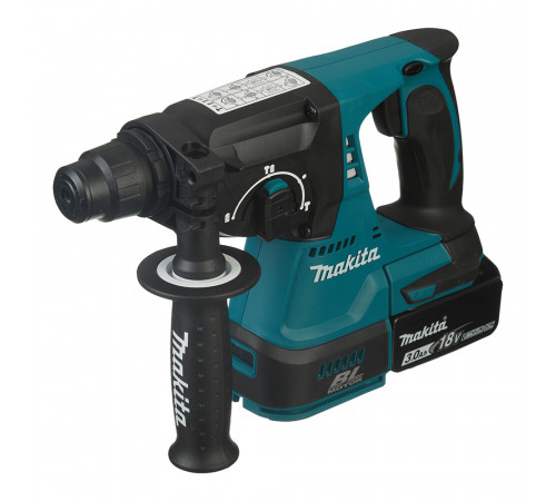 Перфоратор аккумуляторный Makita DHR242RFE 18 В 2 Дж 2х3Ач Li-Ion SDS-plus 2 АКБ и ЗУ Перфоратор аккумуляторный Makita DHR242RFE 18 В 2 Дж 2х3Ач Li-Ion SDS-plus 2 АКБ и ЗУ
