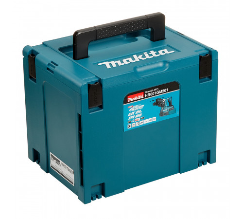 Перфоратор аккумуляторный Makita 40 В 2,8 Дж 2х4Ач Li-Ion SDS-plus 2 АКБ и ЗУ (HR001GM201) Перфоратор аккумуляторный Makita 40 В 2,8 Дж 2х4Ач Li-Ion SDS-plus 2 АКБ и ЗУ (HR001GM201)