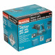 Перфоратор аккумуляторный Makita 40 В 2,8 Дж 2х4Ач Li-Ion SDS-plus 2 АКБ и ЗУ (HR001GM201)