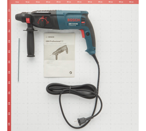 Перфоратор электрический Bosch GBH 2-26 DRE 800 Вт 2,7 Дж SDS-plus (0611253708) Перфоратор электрический Bosch GBH 2-26 DRE 800 Вт 2,7 Дж SDS-plus (0611253708)