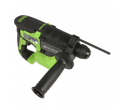 Перфоратор аккумуляторный Greenworks GD24SDS2K4 24 В 2 Дж 1х4Ач Li-Ion SDS-plus с АКБ и ЗУ (3803007UB) Перфоратор аккумуляторный Greenworks GD24SDS2K4 24 В 2 Дж 1х4Ач Li-Ion SDS-plus с АКБ и ЗУ (3803007UB)