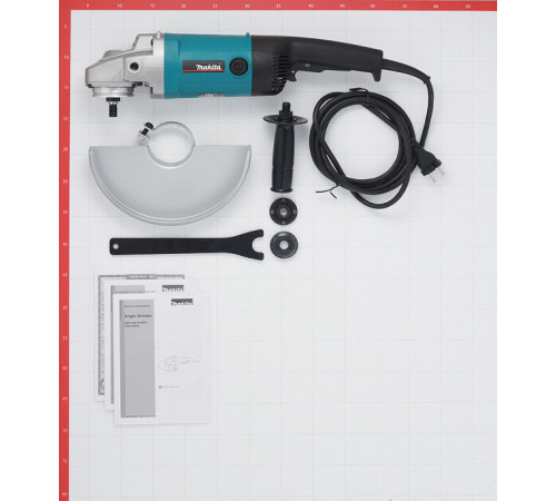 Шлифмашина угловая электрическая Makita 9069 2000 Вт d230 мм Шлифмашина угловая электрическая Makita 9069 2000 Вт d230 мм