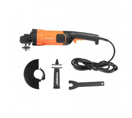 Шлифмашина угловая электрическая Patriot AG 230 2200 Вт d230 мм (110301245) Шлифмашина угловая электрическая Patriot AG 230 2200 Вт d230 мм (110301245)