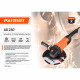 Шлифмашина угловая электрическая Patriot AG 230 2200 Вт d230 мм (110301245)