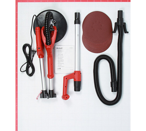 Шлифмашина эксцентриковая для стен и потолков электрическая Einhell TC-DW 225 600 Вт d225 мм (4259930) Шлифмашина эксцентриковая для стен и потолков электрическая Einhell TC-DW 225 600 Вт d225 мм (4259930)