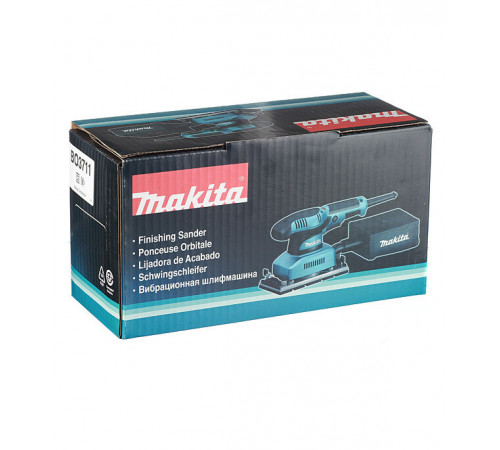 Шлифмашина вибрационная электрическая Makita BO3711 190 Вт 93х228 мм Шлифмашина вибрационная электрическая Makita BO3711 190 Вт 93х228 мм