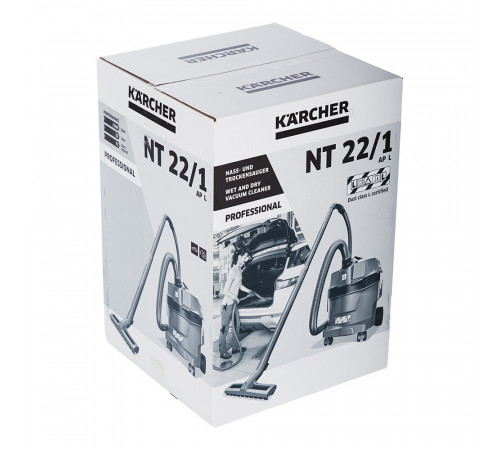 Строительный пылесос Karcher NT 22/1 AP L 1300 Вт 22 л (1.378-600.0) Строительный пылесос Karcher NT 22/1 AP L 1300 Вт 22 л (1.378-600.0)