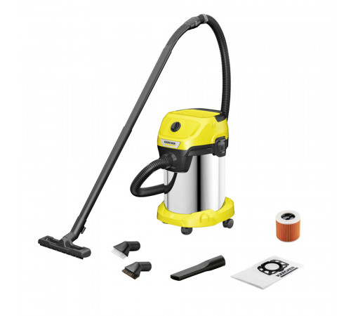 Строительный пылесос Karcher WD 3 S V-19/4/20 1000 Вт 19 л (1.628-154.0) Строительный пылесос Karcher WD 3 S V-19/4/20 1000 Вт 19 л (1.628-154.0)