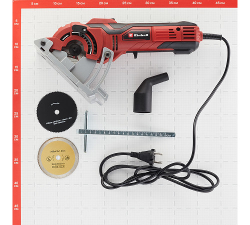 Мини-пила дисковая Einhell TC-CS 89 600 Вт 89 мм (4331030) Мини-пила дисковая Einhell TC-CS 89 600 Вт 89 мм (4331030)