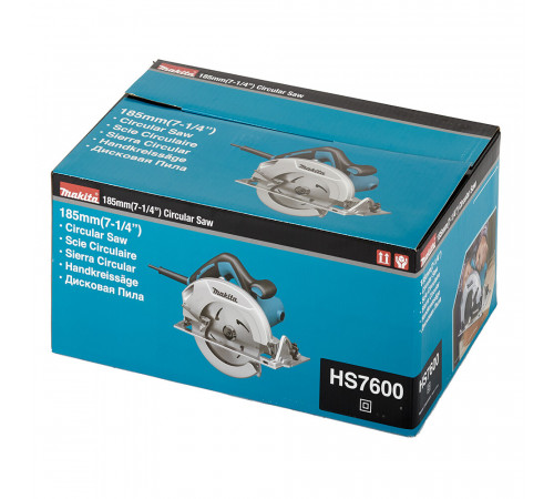 Пила дисковая электрическая Makita HS7600 1200 Вт 185 мм Пила дисковая электрическая Makita HS7600 1200 Вт 185 мм