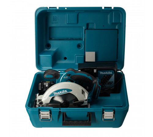 Пила дисковая аккумуляторная Makita LXT DSS610RF 18 В 3Ач Li-Ion d165 мм с АКБ и ЗУ Пила дисковая аккумуляторная Makita LXT DSS610RF 18 В 3Ач Li-Ion d165 мм с АКБ и ЗУ