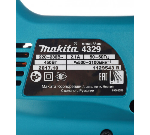 Лобзик электрический Makita 4329 450 Вт Лобзик электрический Makita 4329 450 Вт