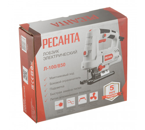 Лобзик электрический Ресанта Л-100/850 850 Вт (75/9/4)