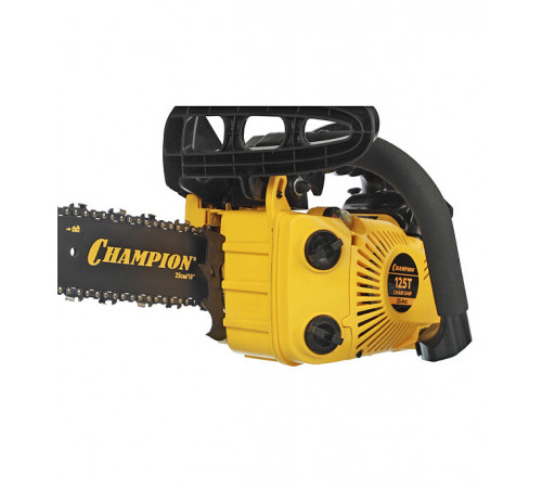 Бензопила Champion 125T 0,95 л.с. 10' шаг 3/8' паз 1,3 мм 40 звеньев Бензопила Champion 125T 0,95 л.с. 10' шаг 3/8' паз 1,3 мм 40 звеньев