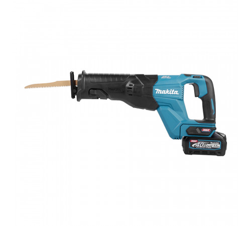 Пила сабельная аккумуляторная Makita XGT JR001GM201 40 В 4 Ач Li-Ion 2 АКБ и ЗУ (JR001GM201) Пила сабельная аккумуляторная Makita XGT JR001GM201 40 В 4 Ач Li-Ion 2 АКБ и ЗУ (JR001GM201)