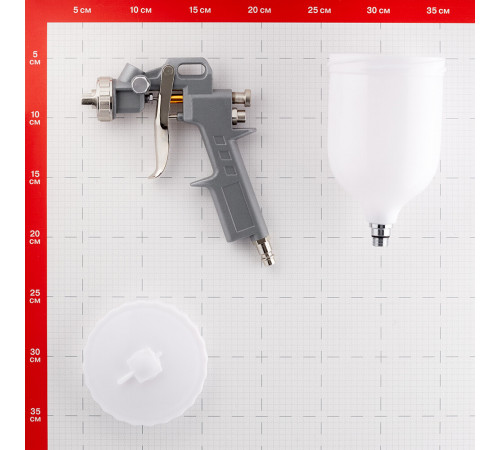 Краскопульт пневматический Pegas Pneumatic 1/4 0,6 л (2708) Краскопульт пневматический Pegas Pneumatic 1/4 0,6 л (2708)